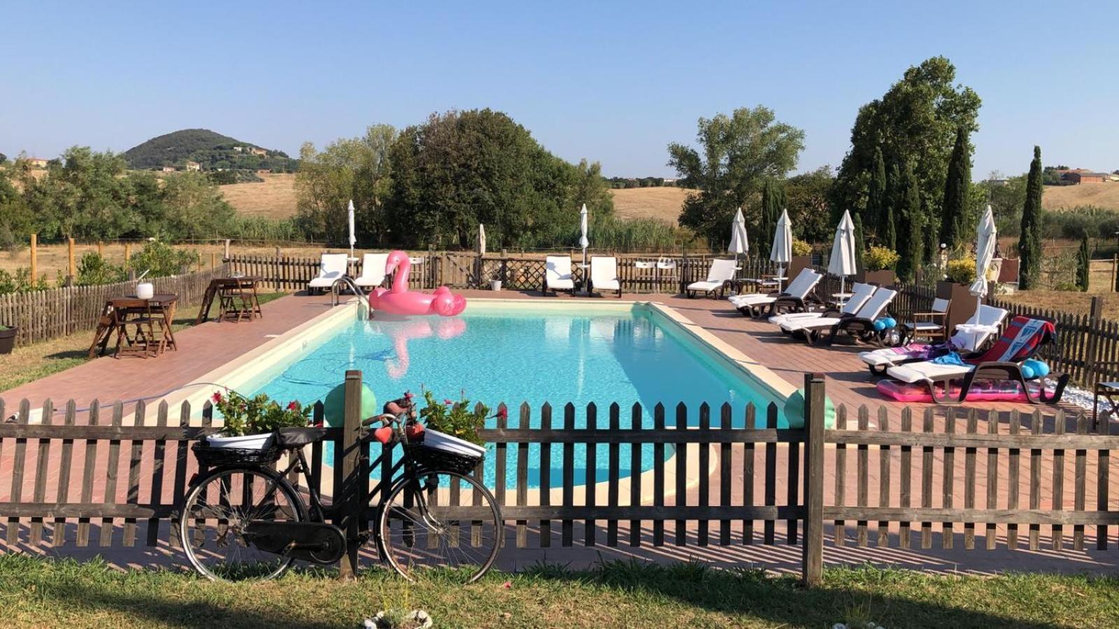 Bed And Breakfast Casale Del Sole Castellina Marittima Kültér fotó