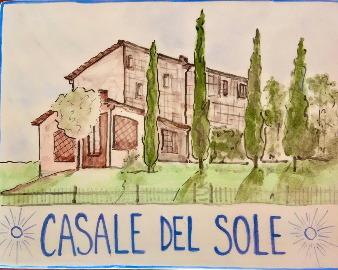 Bed And Breakfast Casale Del Sole Castellina Marittima Kültér fotó